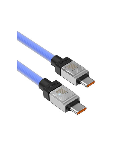 BASEUS Type C vers Type C PD 100W Câble Coolplay CAKW000203 1 m bleu
