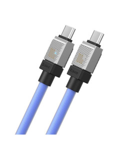 BASEUS Type C vers Type C PD 100W Câble Coolplay CAKW000303 2 m bleu