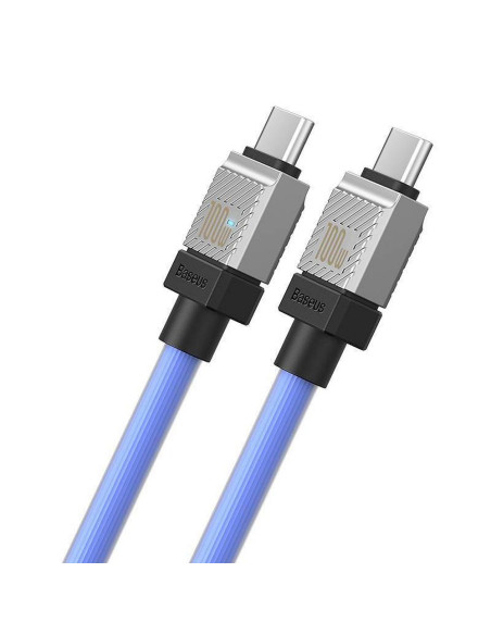 BASEUS Type C vers Type C PD 100W Câble Coolplay CAKW000303 2 m bleu