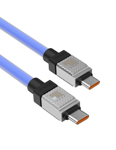BASEUS Type C vers Type C PD 100W Câble Coolplay CAKW000303 2 m bleu