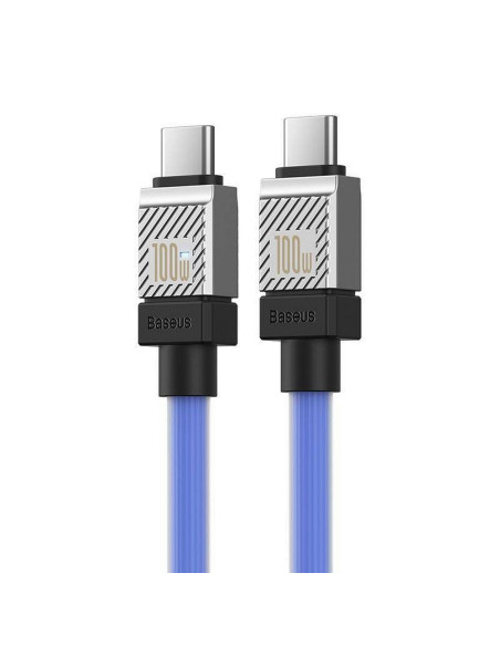 BASEUS Type C vers Type C PD 100W Câble Coolplay CAKW000303 2 m bleu