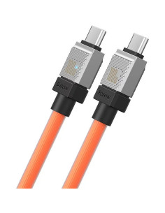 Câble BASEUS Type C vers Type C PD 100W Coolplay CAKW000307 2 m orange