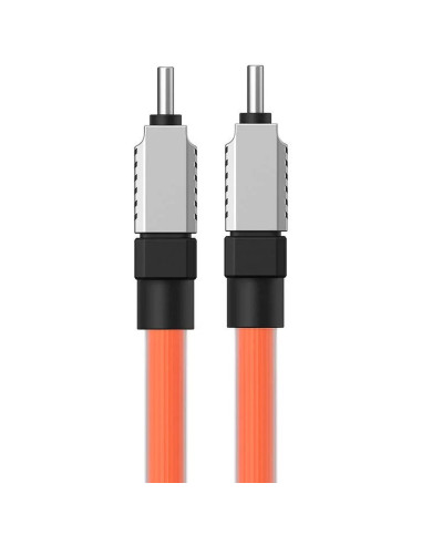 Câble BASEUS Type C vers Type C PD 100W Coolplay CAKW000307 2 m orange