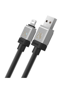 BASEUS cable USB A to Lightning 2,4A Coolplay CAKW000401 1 m black