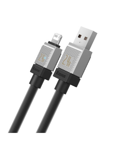 BASEUS Câble USB A vers Lightning 2.4A Coolplay CAKW000501 2m noir