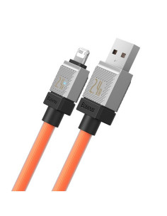 BASEUS Câble USB A vers Lightning 2,4A Coolplay CAKW000507 2 m orange
