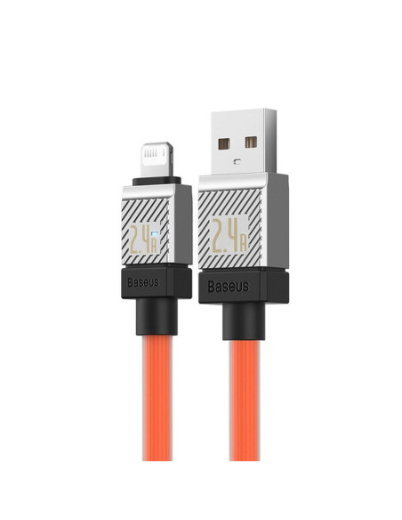 BASEUS Câble USB A vers Lightning 2,4A Coolplay CAKW000507 2 m orange