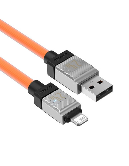 BASEUS Câble USB A vers Lightning 2,4A Coolplay CAKW000507 2 m orange