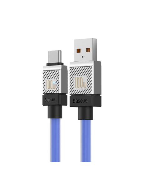 BASEUS cabel USB A to Type C PD 100W CoolPlay CAKW000603 1 m blue