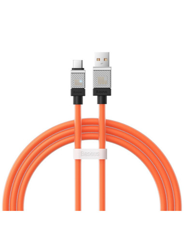 BASEUS Câble USB A vers Type C PD 100W CoolPlay CAKW000607 1 m orange