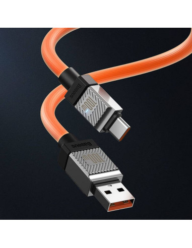 BASEUS Câble USB A vers Type C PD 100W CoolPlay CAKW000607 1 m orange
