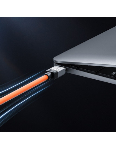 BASEUS Câble USB A vers Type C PD 100W CoolPlay CAKW000607 1 m orange