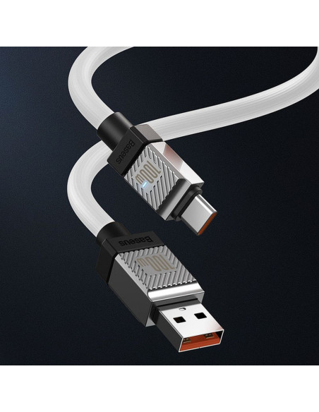 BASEUS Câble USB A vers Type C PD 100W CoolPlay CAKW000702 2 m blanc