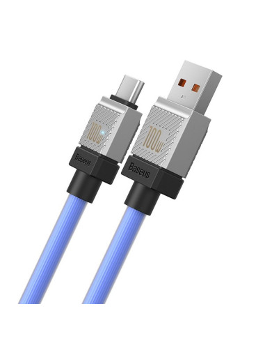 BASEUS Câble USB A vers Type C PD 100W CoolPlay CAKW000703 2 m bleu