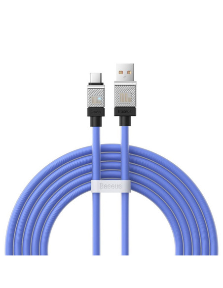 BASEUS Câble USB A vers Type C PD 100W CoolPlay CAKW000703 2 m bleu