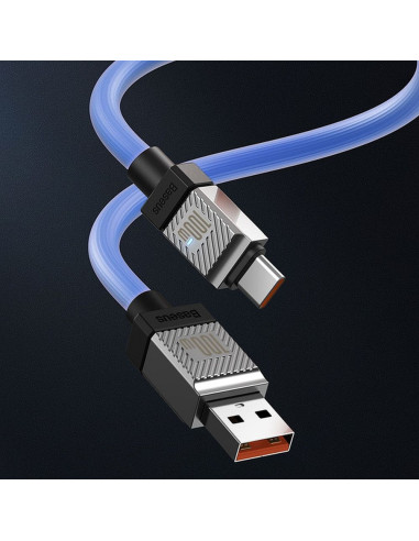 BASEUS Câble USB A vers Type C PD 100W CoolPlay CAKW000703 2 m bleu