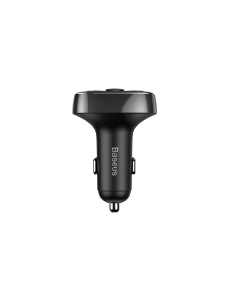 BASEUS chargeur de voiture 2 x USB A + émetteur FM BT 3,4A S-09A CCMT000001 noir