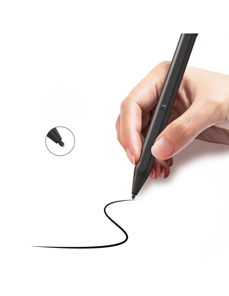 BASEUS Stylet d'écriture Stylet capacitif pour téléphone Microsoft Surface (version active) 130 mAh noir SXBC070001/BS-PS018
