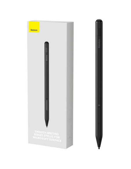 BASEUS Stylet d'écriture Stylet capacitif pour téléphone Microsoft Surface (version active) 130 mAh noir SXBC070001/BS-PS018