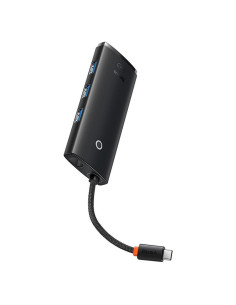 Adaptateur BASEUS HUB 5in1 Type C WKQX080201 0,15 m noir