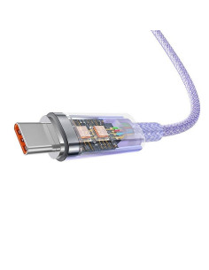 BASEUS Câble Explorer USB A vers Type C PD 100W CATS010405 1 m violet 2