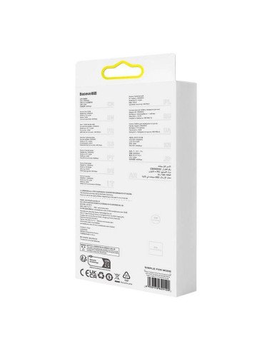 BASEUS Câble Explorer USB A vers Type C PD 100W CATS010405 1 m violet