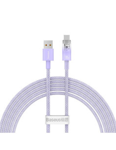 BASEUS Câble Explorer USB A vers Type C PD 100W CATS010505 2 violet