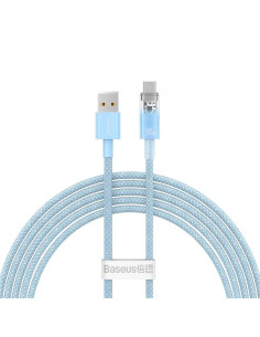 BASEUS Câble Explorer USB A vers Type C PD 100W CATS010503 2m bleu