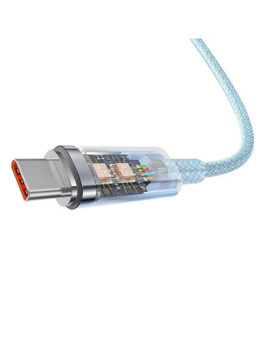 BASEUS Câble Explorer USB A vers Type C PD 100W CATS010503 2m bleu