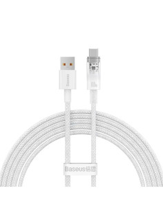 BASEUS Câble Explorer USB A vers Type C PD 100W CATS010502 2 m blanc