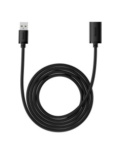 BASEUS Câble d'extension USB A (mâle) vers USB A (femelle) 3.0 B00631103111-03 2 m noir