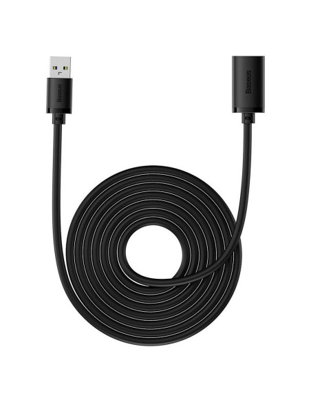 Câble d'extension BASEUS USB A (mâle) vers USB A (femelle) 3.0 B00631103111-05 5 m noir