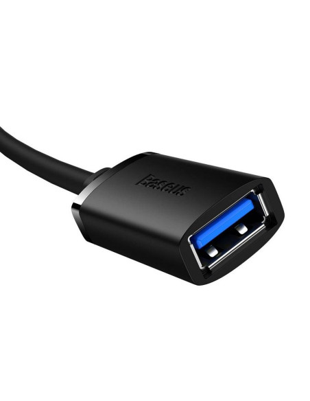 Câble d'extension BASEUS USB A (mâle) vers USB A (femelle) 3.0 B00631103111-05 5 m noir