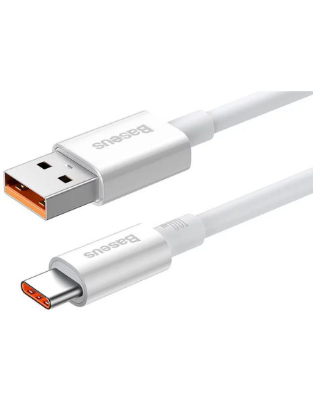 BASEUS cable USB A to Typ C PD 5A 100W P10320102214-00 0,25 m white