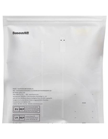 BASEUS cable USB A to Typ C PD 5A 100W P10320102214-00 0,25 m white