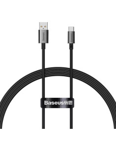BASEUS cable USB A to Typ C PD 6A 100W P10320102114-00 1 m black
