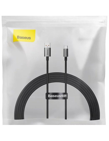BASEUS Câble USB A vers Type C PD 6A 100W P10320102114-02 2 m noir