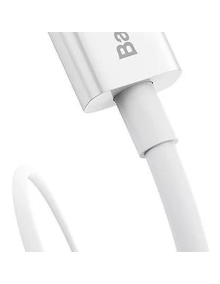 BASEUS Câble USB A vers Type C PD 6A 100W P10320102214-03 2 m blanc