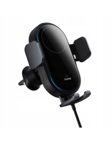 Support voiture inductif automatique BASEUS compatible avec MagSafe 15W BS-CM020 noir