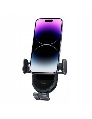 Support voiture inductif automatique BASEUS compatible avec MagSafe 15W BS-CM020 noir