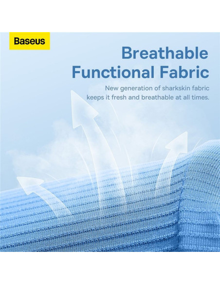 Coussin lombaire rafraîchissant pour voiture BASEUS C20036402311-01 bleu