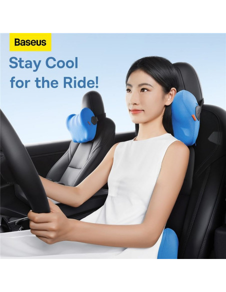 Coussin lombaire rafraîchissant pour voiture BASEUS C20036402311-01 bleu