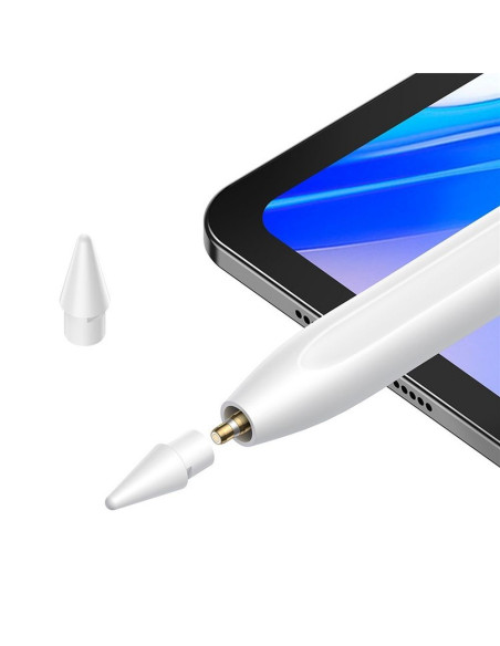 BASEUS Stylet capacitif actif compatible iPad + câble Type C vers Type C 130 mAh Smooth Writing 2 Lite P80015802213-01/BS-PS010 