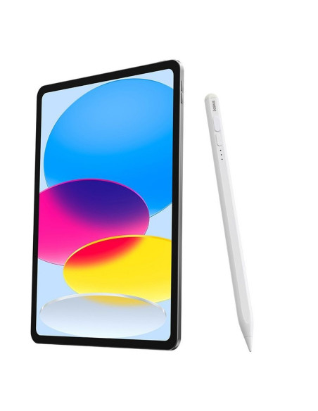 BASEUS Stylet capacitif actif compatible iPad + câble Type C vers Type C 130 mAh Smooth Writing 2 Lite P80015802213-01/BS-PS010 