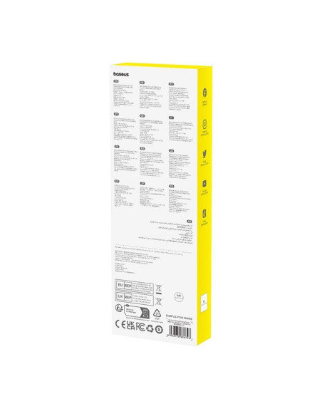 BASEUS Stylet capacitif actif compatible iPad + câble Type C vers Type C 130 mAh Smooth Writing 2 Lite P80015802213-01/BS-PS010 