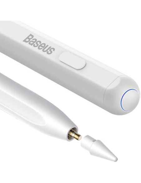 BASEUS stylet capacitif actif avec charge inductive compatible iPad + câble Type C vers Type C 125 mAh Stylus Dual P80015802213-