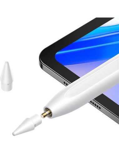 BASEUS stylet capacitif actif avec charge inductive compatible iPad + câble Type C vers Type C 125 mAh Stylus Dual P80015802213-