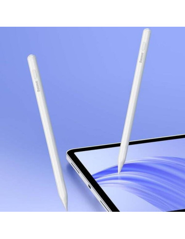 BASEUS stylet capacitif actif avec charge inductive compatible iPad + câble Type C vers Type C 125 mAh Stylus Dual P80015802213-