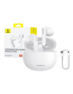 Écouteurs sans fil bluetooth BASEUS TWS Bowie E12 blanc 2