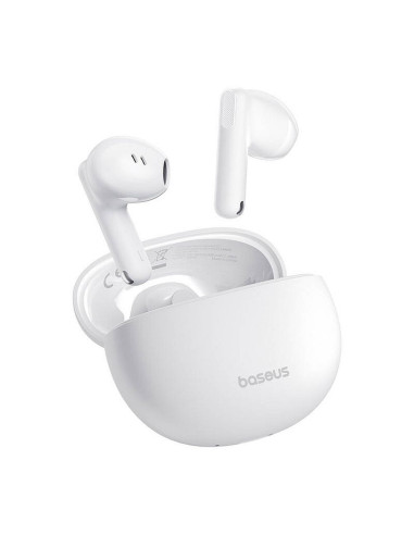 Écouteurs sans fil bluetooth BASEUS TWS Bowie E12 blanc